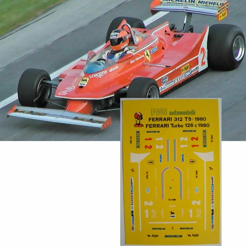 Decals decalcomanie f1 - decals, 1/43