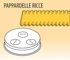 Trafila pappardelle ricce mm16