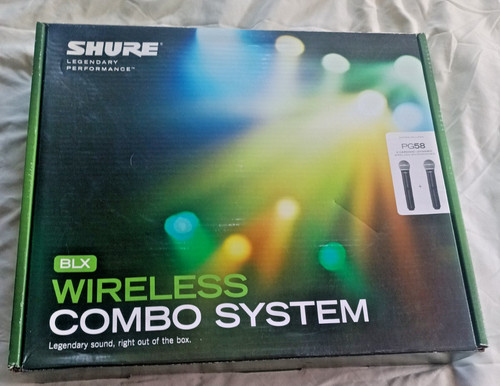 Shure blx wireless combo - blx,