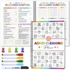 Adhd Cleaning Planner -