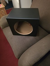 SUBWOOFER AUTO VUOTO PORTATILE 10" SUB BASS BOX CUSTODIA MDF