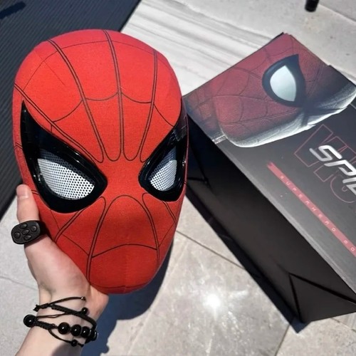 Spider man mask - mask, moving