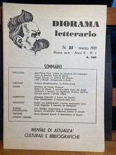 Rivista diorama letterario - diorama,