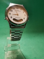 Orologio Casio AQ - 227 cronografo quarzo con sveglia e datario anni 90 vintage