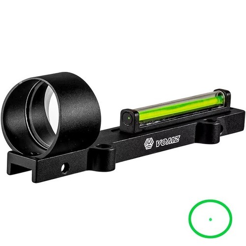 Red dot fibre optique vert - en,