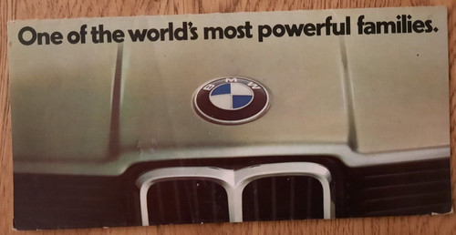 Brochure vendita auto bmw - brochure,