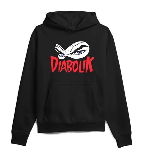 Felpa cappuccio diabolik - felpa,