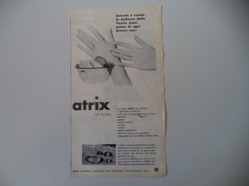 Advertising pubblicità 1961 - advertising,