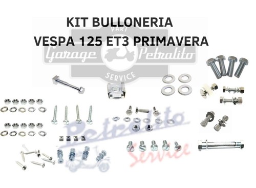 Kit bulloneria vespa - kit, et3