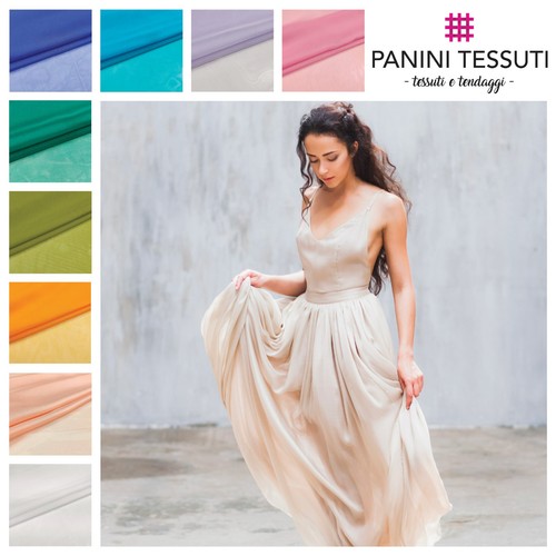 Tessuto chiffon venduto - tessuto, al