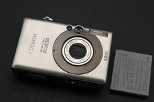 Canon fotocamera digitale IXUS 50 5,0 megapixel argento testata