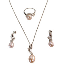 925 SILVER CULTURED PINK