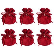 Velvet gift bags pieces - gift, 6