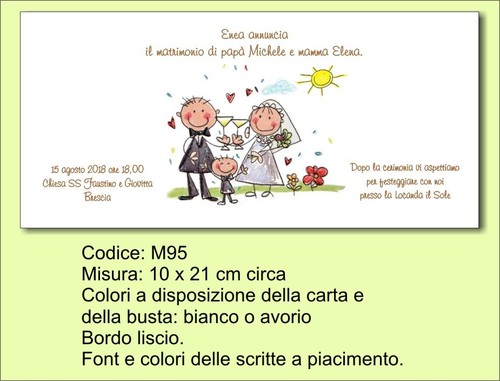 100 partecipazioni inviti - 100,