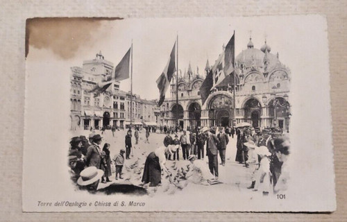 Antica cartolina venezia - cartolina,