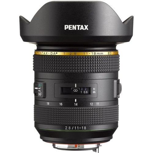 Pentax 18mm f - 11-18mm, f/2.8