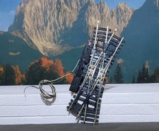 LIMA J&L L403746E DOPPIO SCAMBIO INGLESE ELETTRICO L. 148,8 mm. 22,5° H0 HO (3)