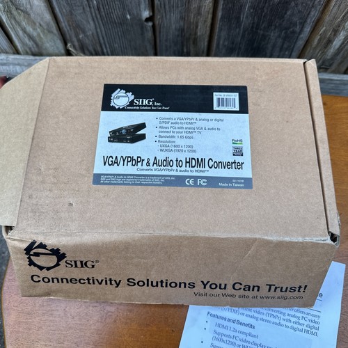 Siig hdmi vga ypbpr e - siig,