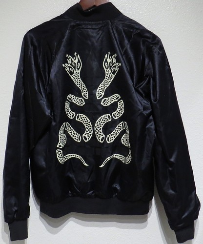 Giubbino bomber raso nero - bomber,