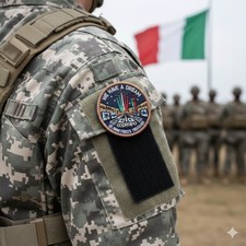 PATCH ITALIE FRECCE TRICOLORI 65 ANS CODROIPO WE HAVE A DREAM BRODÉ SCRATCH