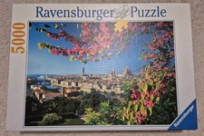 5000 Piece Jigsaw Puzzle Ravensburger View of Florence Very Rare Puzzle