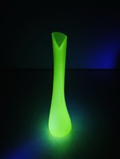 Florero Cristal Uranio 22 cm