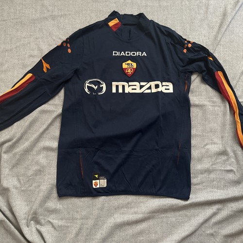Maglia roma 2003 mancini - as,
