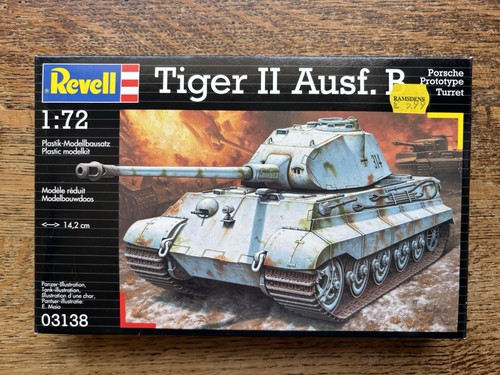 Revell tiger ausf b - 1/72,,