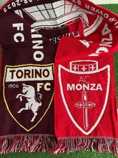 Sciarpa Scarf Bufanda MONZA TORINO No Ultras No Match Worn Shirt Vintage Jersey