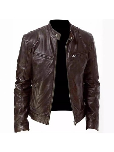 Giacca uomo moda pelle - , pu