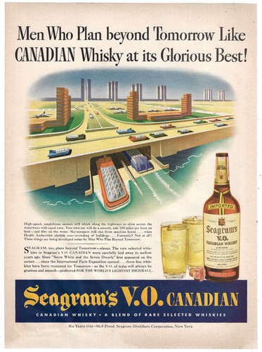 Pubblicità seagrams canadian - pubblicità,