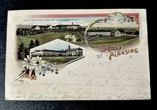 Cartolina antica litografica