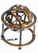 Antico Ottone Armillare Sfera