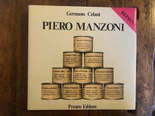 Celant Germano Piero Manzoni Catalogo generale Milano Prearo 1989