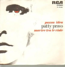 Patty Pravo Pazza Idea Vinyl Single 7inch NEAR MINT RCA Victor