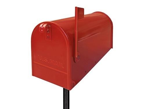 Palo per cassetta postale - per,