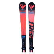 Sci da corsa Rossignol HERO ATHLETE GS PRO 134 cm junior usati neve alpina