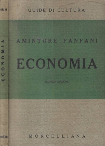 Economia amintore fanfani - amintore,