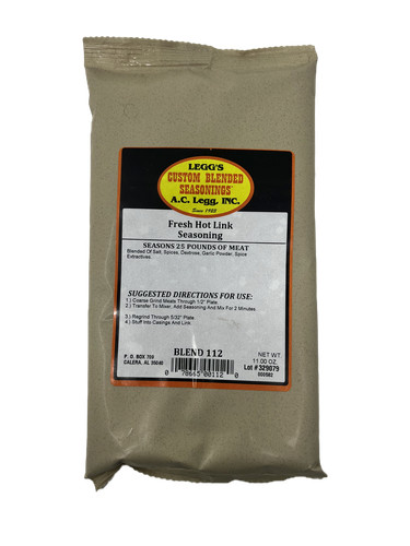 Legg fresh hot link - legg's,