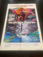 La spia che mi amava (artista unito, 1977) un foglio ("27 x 41") piegato