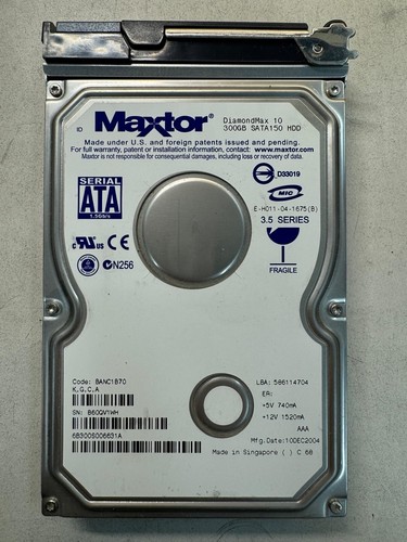 Maxtor 6b300s0 diamondmax - 6b300s0, 10