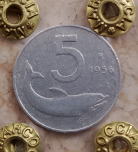 Lire delfino 1956 - lire,