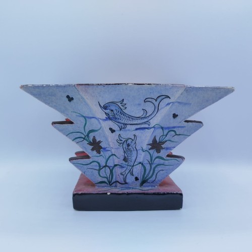 Vaso futurista ceramica - in,