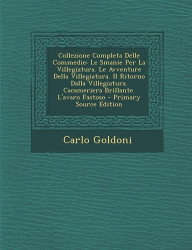 Goldoni collezione completa - -,