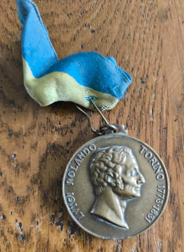 Médaille luigi rolando torino - luigi,