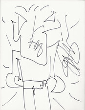 Joe Satriani VERO schizzo