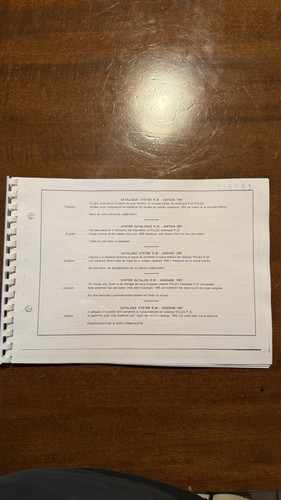 Rolex catalogo r20 - rolex, 1997