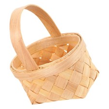  Cestino Vimini Con Manico Cesto Cestini Per Bomboniere Canastas Para Flores