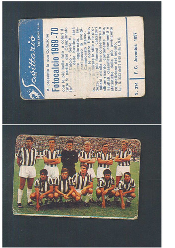 Figurina fotocalcio sagittario - fotocalcio,
