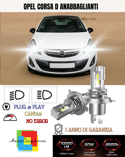 Kit led opel corsa - corsa, d